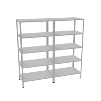 Стеллаж полочный усиленный СТ-010 2000x2000x500 (5 полок)