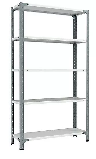 Стеллаж полочный для склада СТ-012 2200x1000x600 (5 полок - 100 кг нагрузка)